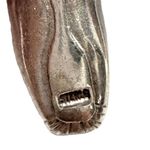 Vintage Sterling Silver Ballet Pointe Shoes Pendant Large 15g 1.25 Inch Photo 6