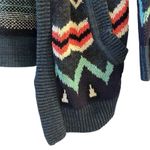H&M Divided by  Women's Aztec Knit Cardigan Sweater Size 4 Multicolor Photo 2