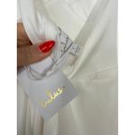 Lulus NWT Angelic Adoration White Backless Maxi Dress Wedding Bridal Bride Sz L Photo 6