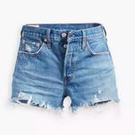 Levi's Levi’s 501 Original Fit High Rise Jean Shorts Premium No Stretch Photo 0