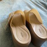 Crocs NEW  Brooklyn Frosted Slide Heels Sz 8 Photo 10