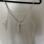 Timing  Cream Tie-Front Camisole Photo 4