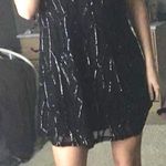 Lizard Thicket Sparkled Black Dress  Photo 0