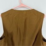 Talbots  Tapestry Button Vest Abstract Size 12 Brown Photo 7