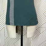 Splits59  Dark Green Racerback Mesh Stripe Tank Top‎ Size Medium Photo 4