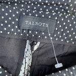 Talbots Black Dot Chatham Ankle Side Zip Pants Women’s Size 4 Petite 4P Stretch Photo 4