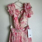 Mac Duggal  Floral Ruffled Maxi Dress Photo 6