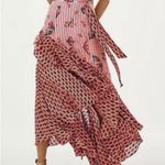 Anthropologie Bhanuni by Joyti Mixed Print Casablanca Coastal Boho Hippie Maxi 2 Photo 0