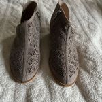 Catherine Malandrino Like new!   Geometric Cutout Ankle Booties - Taupe, size 7 Photo 1