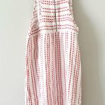 Lou & grey Sleeveless Swing Cotton Gauze Dress in White and Red Print S Photo 7