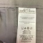 Dockers Women's Gray Mid Rise Flat Front Stretch Bootcut Career Dress Pants Sz 4 Photo 3