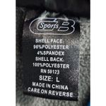 CB Softshell Jacket Full Zip Pockets Athletic Activewear Blue Women's L Blue Size L Photo 6