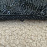 Vintage Lord & Taylor Black Beaded Evening Bag Photo 3