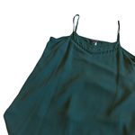 1. State  Spaghetti Strap Blouse Top Shirt Flowy Deep Forest Green Size Medium NWT Photo 4