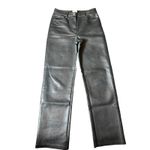 Aritzia Wilfred The Melina Faux Leather Pants Women’s Size 2 Straight Leg #F6-5 Photo 1