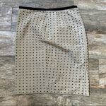 Outback Red Polka Dotted High Waisted Pencil Skirt, Size 0 Photo 2