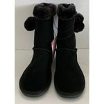 Serra  boots Black 10 New NWB Suede Leather Upper Faux Fur Lining Comfortable Photo 6