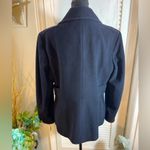 st. john's bay Women’s Wool Pea Coat in Dark Navy Photo 2