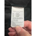 American Eagle  Black Button Fly-Curvry-Hi Rise-Crop Jegging Sz 4 Photo 4