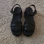 Black Women's Sandals Size 10 Photo 1