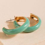 Francesca's Francesca’s Gold Hoop Earrings  Photo 0