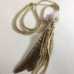 Anthropologie Free people into the wild Astali droozy necklace Photo 3