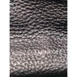 Rebecca Minkoff Rebecca‎ Minkoff Boho Fringe Moto Bucket Bag - Black Pebbled Leather Photo 9