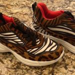 Material Girl Animal Stripe Low Rise Sneakers Photo 0