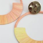 Free People New!  FP Raffia Wrapped Earrings Photo 3