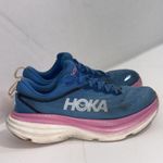 Hoka One One Bondi 8 Coastal Sky Blue Pink Running Shoes Sneakers Women’s Size 9 Photo 5