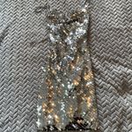 Bardot  Sequin Mini Dress - Silver Photo 4