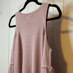 American Eagle  Outfitters Cold Shoulder Sleeveless‎ Knit Top Sweater Pink XS # Photo 2