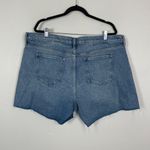 Banana Republic NWT‎  Woman's Sz 35 Mid Rise Light Wash Denim Cut Off Shorts Photo 6