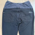 7 For All Mankind  Womens Black Maternity Ankle Skinny Leggings Size 30 Photo 1