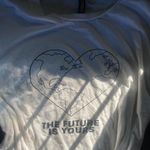 H&M “The Future is Yours” cropped tee shirt Photo 1