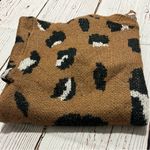 Pulse Anywhere We Go Animal Print Sweater-Brown Sz L VGUC Photo 10