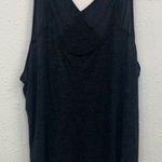 Alo Yoga Alo Charcoal lightweight flowy Tank Top size medium Photo 0