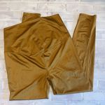 Fabletics shiny high waisted maternity legging in dark bronze Photo 3