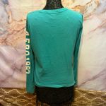 Aeropostale  Blue Fitted Long Sleeve T-Shirt Photo 4