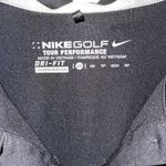 Nike  Women's Sleeveless Golf Tour‎ Performance Polo Shirt Black White Size XS Photo 7