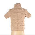 Talbots  Beige Cardigan with Tortoise Buttons Small Photo 1