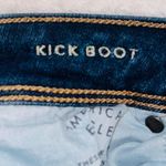 American Eagle  Outfitters Cargo Kick Boot Jeans sz 4 Photo 3
