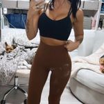 Lululemon Brown Flare Leggings Photo 2