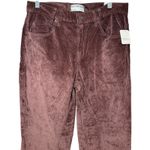 Free People NWT Risk Taker High Rise Straight Corduroy Pants Brown Size 29 Photo 3