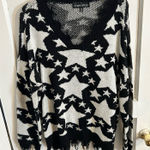 Macy's Inner Circle Star  Distressed Sweater Photo 0