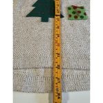 DKNY DIY Ugly Holiday Sweater V-neck Size XL Christmas Party Photo 4