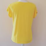 Ruby Rd  yellow sequin tee size small Photo 3
