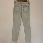 Kensie  Vintage Luxe Acid Wash Light  Ripped Skinny Jeans Size 4/27 Photo 4