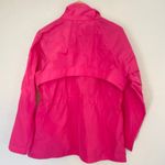Athleta  Westerly Rain Wind Jacket Womens Size Medium Hot Pink Barbiecore Active Photo 3