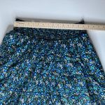 BURU‎ Ditsy Floral Matching Skirt Set Sz 2X Blouse Skirt Cottagecore Boho Resort Blue Photo 12